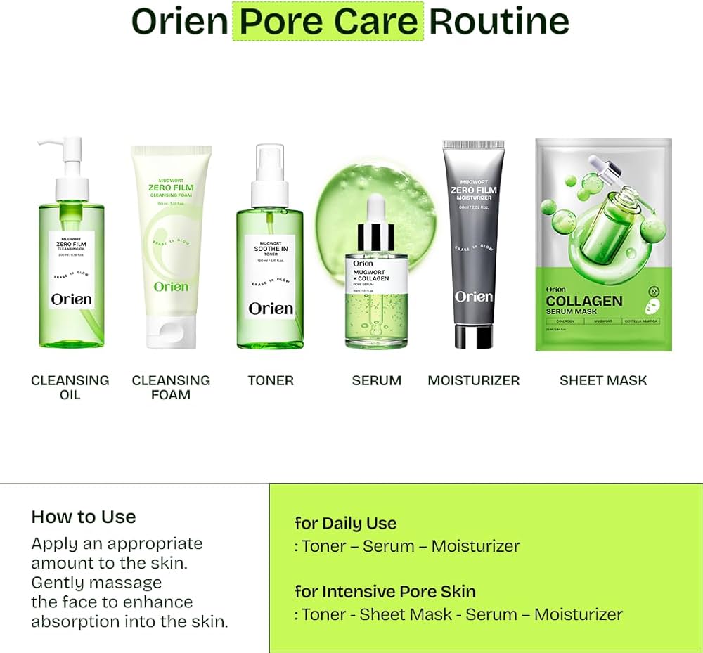 Orien Mugwort Collagen Pore Serum